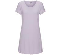Nachthemd VIVANCE DREAMS, Damen, Gr. 40/42, N-Gr, lila (lavendel), Rippware, Obermaterial: 92% Modal (TENCEL™), 8% Elasthan, unifarben, bequem kurz, Rundhals, eingesetzt Babylock, Kleider Nachthemd, a