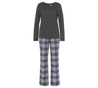 Pyjama VIVANCE DREAMS Gr. 34, blau Damen Homewear-Sets (50699162-34) blau