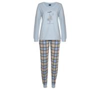 VIVANCE DREAMS Damen Pyjama hellblau Gr.40/42