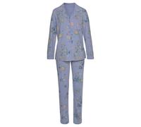 Pyjama VIVANCE DREAMS Gr. 32/34, lila (lavendel, allover, geblümt) Damen Homewear-Sets Pyjamas mit Blumen Print (50745618-32)