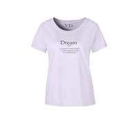 VIVANCE DREAMS Damen Pyjamaoberteil violett Gr.36/38