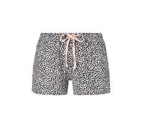 Schlafshorts VIVANCE DREAMS, Damen, Gr. 32/34, N-Gr, schwarz (hellrosa, schwarz), Jersey, Obermaterial: 100% Baumwolle, gemustert, comfort fit kurz, Hosen, im Allover-Druck (12597249-32) hellrosa, sch