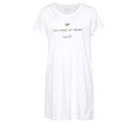 Sleepshirt VIVANCE DREAMS Gr. 44/46, N-Gr, weiß Damen Kleider (99430235-44) weiß