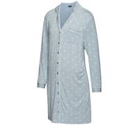 VIVANCE DREAMS Damen Umstandsnachthemd hellblau-gemustert Gr.44/46