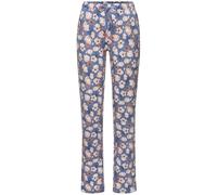 Vivance Dreams Pyjamahose VD Cozy Straight Pants geblümt Grün Größe 32/34