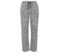 Pyjamahose VIVANCE DREAMS Gr. 32/34, N-Gr, schwarz-weiß (schwarz, weiß gemustert) Damen Hosen (87853911-32) schwarz, weiß gemustert