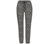 VIVANCE DREAMS Pyjamahose Damen schwarz-weiß-gemustert Gr.40/42