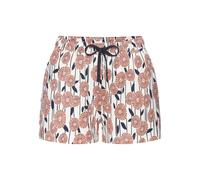 VIVANCE DREAMS Pyjamashorts Damen orange-weiß-gemustert Gr.36/38