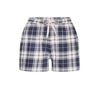 Pyjamashorts VIVANCE DREAMS, Damen, Gr. 44/46, N-Gr, blau (rosa, navy, kariert), Single Jersey, Obermaterial: 100% Baumwolle, kariert, Basic, Basic kurz, Hosen, mit Karo-Muster (41004442-44) rosa, nav