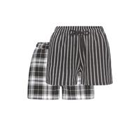 VIVANCE DREAMS Pyjamashorts Damen schwarz-weiß-gemustert Gr.36/38