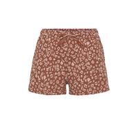 Pyjamashorts VIVANCE DREAMS Gr. 32/34, N-Gr, orange (terracotta, geblümt) Damen Hosen (47714061-32) terracotta, geblümt