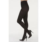 Feinstrumpfhose VIVANCE, Damen, Gr. 32-34, schwarz (1x schwarz), Obermaterial: 92% Polyamid, 8% Elasthan, unifarben, elastisch, Strumpfhosen Feinstrumpfhose, mit feiner edlen Rippstruktur (69287412-32