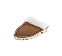 Plüsch Hausschuhe VIVANCE Gr. 40, braun (camelfarben) Damen Schuhe Pantoffeln Plüsch Hausschuh Pantoffel Pantoffeln, Clogs, Schlappen, Pantolette mit Warmfutter VEGAN (56955337-40)