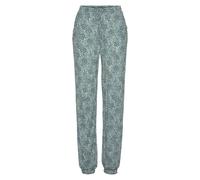 VIVANCE Jerseyhose Damen grün-bedruckt Gr.38