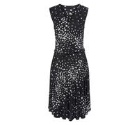 VIVANCE Jerseykleid Damen schwarz-weiß-bedruckt Gr.36