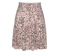 VIVANCE Jerseyrock Damen creme-mauve bedruckt Gr.36