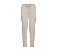 VIVANCE Jogger Pants Damen beige-rosa kariert Gr.40