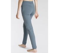 Jogginghose VIVANCE Gr. 40/42, N-Gr, blau, Damen, Obermaterial: 50% Polyester, 30% Viskose, 20% Baumwolle, unifarben, Hosen, innen weich angeraut und mit seitlichen Taschen (99326424-40) blau