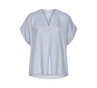 Kurzarmbluse VIVANCE Gr. 36/38, weiß (hellblau, weiß, gestreift) Damen Blusen Bestseller (87725947-36) hellblau, weiß, gestreift