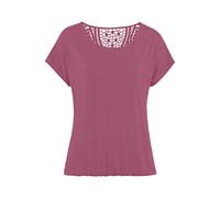VIVANCE Kurzarmshirt Damen beere Gr.48/50