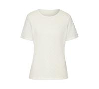 VIVANCE Kurzarmshirt Damen creme Gr.40/42