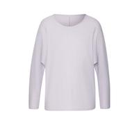 Langarmshirt VIVANCE "in modischer Struktur-Optik", Damen, Gr. 40/42, flieder, Strick, Obermaterial: 55% Polyester (REPREVE), 42% Viskose, 3% Elasthan, Strukturmuster, figurumspielend, Rundhals, Shirt