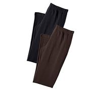 vivance active Leggings Damen braun+schwarz Gr.56/58