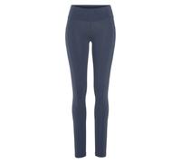 Leggings VIVANCE, Damen, Gr. 40/42, N-Gr, blau, Single Jersey, Obermaterial: 95% Baumwolle, 5% Elasthan, unifarben, Basic, skinny fit, Hosen Leggings, mit zwei Handytaschen (14652231-40) blau