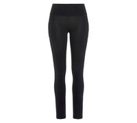 Leggings VIVANCE, Damen, Gr. 52/54, N-Gr, schwarz, Single Jersey, Obermaterial: 95% Baumwolle, 5% Elasthan, unifarben, Basic, skinny fit, Hosen Leggings, mit zwei Handytaschen (58499409-52) schwarz