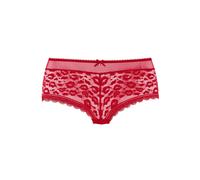 Panty VIVANCE, Damen, Gr. 32/34, rot, Microtouch, Obermaterial: 88% Polyamid, 12% Elasthan, figurbetont, Unterhosen Panty, aus Spitze in Leo-Optik und weichem Mesh-Material (29868837-32) rot