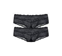 Vivance Panty, (2 St.) 32/34, 2 St. schwarz Damen Klassische Panties Damenwäsche Panty 32/34, 2 St. schwarz