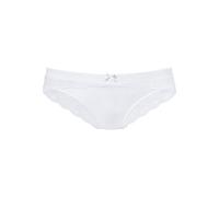 Panty VIVANCE "Anisa", Damen, Gr. 40/42, weiß, Spitze, Obermaterial: 86% Polyamid, 14% Elasthan, Unterhosen Panty, mit blumiger Spitze und feiner Zierschleife (49571720-40) weiß