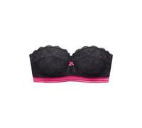 Push-up-BH VIVANCE, Damen, Gr. 90, Cup B, schwarz, Spitze, Obermaterial: 70% Polyamid, 20% Polyester, 10% Elasthan, BHs Push-up-BH, mit Bügel und mit 4 Tragevarianten, Multiway-BH, Dessous (79091240-9