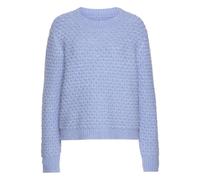 Rundhalspullover VIVANCE Gr. 44/46, blau Damen Pullover (53455646-44) blau