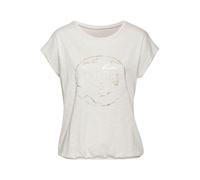 VIVANCE Rundhalsshirt Damen beige Gr.40/42