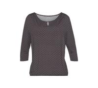 3/4-Arm-Shirt VIVANCE Gr. 44/46, blau (navy) Damen Shirts (90956019-44) navy