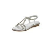 VIVANCE Sandale Damen silberfarben Gr.40