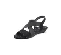 Sandalette VIVANCE, Damen, Gr. 39, schwarz, Obermaterial: 100% Elasthan. Futter: 100% Textilmaterial. Decksohle: 100% Textilmaterial. Laufsohle: 100% Synthetik, unifarben, casual, Schuhe, Sandale, Som