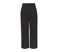 Schlupfhose VIVANCE, Damen, Gr. 42, N-Gr, schwarz, Web, Obermaterial: 100% Polyester, unifarben, figurumspielend knöchelfrei, Hosen Schlupfhose, mit elastischem Bund, Sommerhose, Basic (23423623-42) s