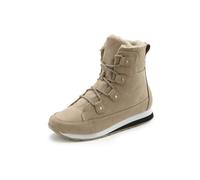 Stiefelette VIVANCE, Damen, Gr. 43, beige, Obermaterial: 50% Lederimitat, 50% Textilmaterial. Decksohle: 100% Textilmaterial. Futter: 100% Textilmaterial. Laufsohle: 100% Synthetik, unifarben, Schuhe