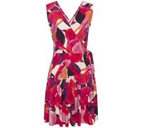 VIVANCE Strandkleid Damen rot-lila bedruckt Gr.34