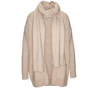VIVANCE Strickjacke Damen beige meliert Gr.36/38
