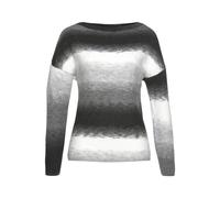 Strickpullover VIVANCE Gr. 40/42, schwarz-weiß (schwarz, weiß, grau) Damen Pullover (25934604-40) schwarz, weiß, grau