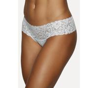 String VIVANCE, Damen, Gr. 32/34, blau (eisblau, rauchblau, navy), Single Jersey, Obermaterial: 95% Baumwolle, 5% Elasthan. Spitze: 93% Polyamid, 7% Elasthan (LYCRA), unifarben, bequem, Unterhosen Str