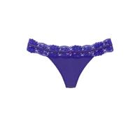 String VIVANCE "Anisa", Damen, Gr. 36/38, lila, Spitze, Obermaterial: 86% Polyamid, 14% Elasthan, Unterhosen, mit blumiger Spitze rundherum am Bund (25871620-36) lila