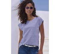 VIVANCE T-Shirt Damen lavendel, creme Gr.44/46