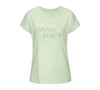 VIVANCE T-Shirt Damen lime bedruckt Gr.40/42