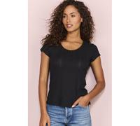 VIVANCE T-Shirt Damen schwarz, creme Gr.32/34