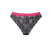 Tanga VIVANCE, Damen, Gr. 32/34, schwarz, Spitze, Obermaterial: 88% Polyamid, 12% Elasthan, Unterhosen, aus elastischer Spitze mit modischen Kontrastfarben (18057245-32) schwarz