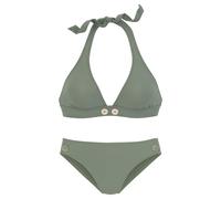 VIVANCE Triangel-Bikini Damen oliv Gr.34 Cup A/B